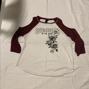 Torrid cold shoulder top